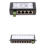 Módulo Injetor De Switch Poe 2pcs 12-48v Estável 4 Poe + 8