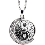 Deqiyiji Yin Yang - Collar De Joyería Para Mujeres, Hombres,