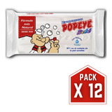 Popeye Jabon En Barra Bebe 170g X 12 Unidades Mega Oferta !!