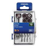 Kit Dremel 733 Accesorios Madera 20 Piezas