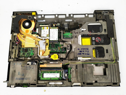Carcaça Inferior Notebook Lenovo Thinkpad T61 (1250)