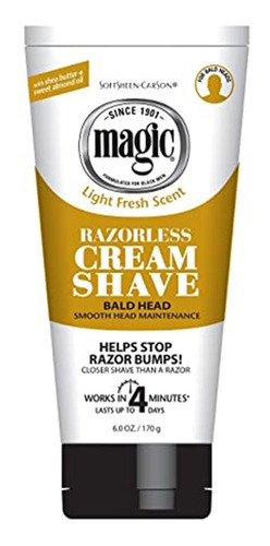 Crema Para Depilar Hombre Cabeza Paquete De 3 Magic Shave