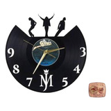 Reloj Corte Laser 1077 Michael Jackson Siluetas Logo