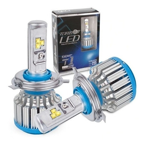 Set Ampolleta Turbo Led T1 H1, H3, H4, H7, H11, H27, 880