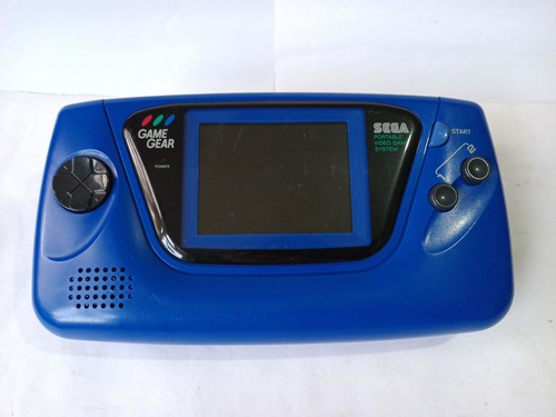 Consola Sega Game Gear Azul Sin Tapas De Pilas Gamegear