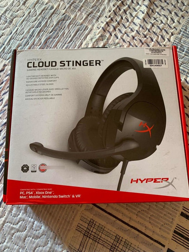 Headset Gamer Hyperx Cloud Stinger Hx-hscs