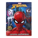 Libro De Colorear Jumbo Spiderman Spidey Gwen Marvel 192pgs