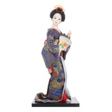Decoración De Mesa Japonesa Con Geisha, Kabuki, Hogar Y Ofic