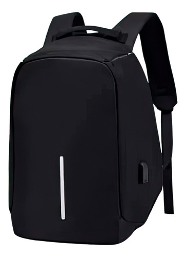 Mochila Antirrobo Porta Notebook Impermeable Anticorte Usb 