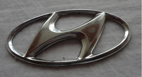 Emblema Logo Hyundai Mide 10.5 X 5.3 Cms  Foto 3