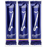 3 Palhetas Vandoren Tradicional - Clarone Baixo 3,0