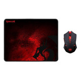 Mouse+mousepad Gamer Inalámbrico Redragon  M601wl-ba