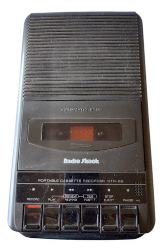 Grabadora Cassette - Radio Shack - Funciona Mayormente
