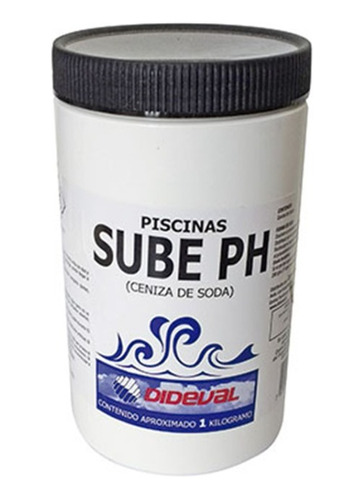 Sube Ph Para Piscina 1 Kg  Ceniza De Soda Dideval