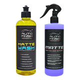 Autofinish Kit Matte Wash Detailer Mate Wrap Vinil 500 Ml