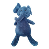 Peluche Felpa Infantil Suave Elefante Azul