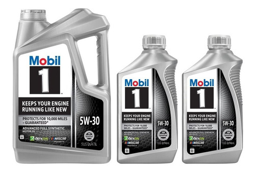 Aceite Sintetico Mobil 1 5w30  ( 4.73 Litros + 2 De 946 Ml9