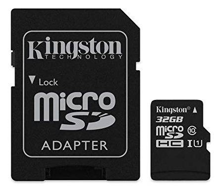 Memoria Microsd Kingston Canvas Select De 32 Gb, Clase 10