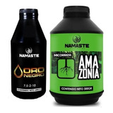  Kit Vegetativo Namasté Amazonia 300gr + Oro Negro 500ml 