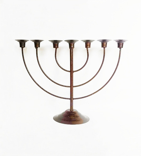 Candelabro Menorah 7 Brazos