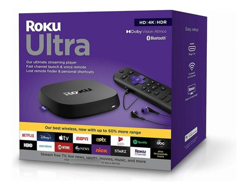 Roku Ultra 4k Dolby Vision Modelo 2020 Nuevo/sellado! 