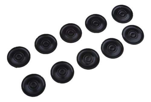 10 Pedazos De Sonido De Rango Medio De , 32mm 1w, Negro