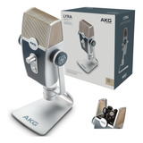 Microfone Ultra-hd Akg Lyra C44-usb Profissional Vintage Nf