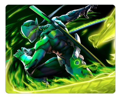 Mouse Pad Overwatch Mp #97 Genji
