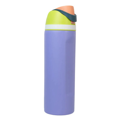 Termo Acero Inoxidable Con Popote Magma Life Botella Agua Caliente Y Fría 710ml (24 Oz) Aislamiento Térmico Tapa Hermética Anti-derrames Resistente Ideal Para Oficina Gym Y Escuela (Lila) | MercadoLibre