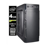 Computador Intel Core I5 4º Geração 4gb Ddr3 500gb / Wifi