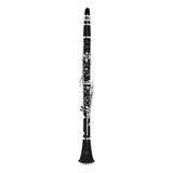 Clarinete Sib Michael Wclm40n Fosco Chaves Prateadas