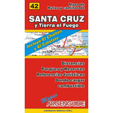 Mapa De Santa Cruz Y Tierra Del Fuego Chalten Y Calafate