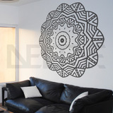 Mandalas Grandes 1 X 1 Vinilo Decorativ Colores Ploteo Pared