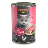 Alimento Leonardo Quality Selection Para Gato Adulto Sabor Ave En Lata De 400g