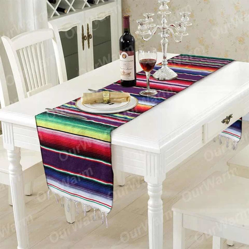 Mantel Mexicano Mantel Para Mesa Decorativa Estilo Mexicano