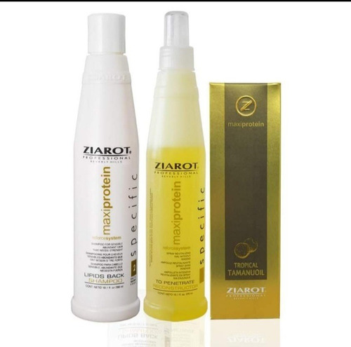 Kit Para Cabello Muy Maltratado Por Decoloración Ziarot 