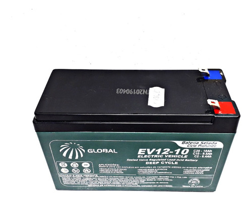 Bateria Moto Elétrica Bandeirantes Lp12-9 (12v 9.0 Ah)