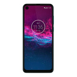 Usado: Motorola One Action 128gb Aquamarine Bom - Trocafone