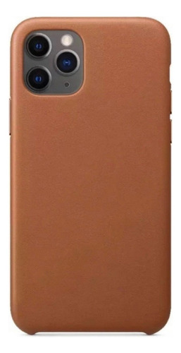 Capa Case Couro Logo Para iPhone XR Xs 11 12 Pro Max 