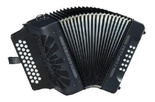 Acordeon  Hohner Verd.compadre Bbebab Negro 62 Not A4862