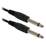 Cable De Audio Ficha Plug 6.5 Macho 10 Metros