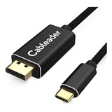 Usb C (thunderrbolt 3) A Displayport 4k60hz 2k144hz Cable, A