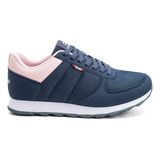 Zapatillas Topper T.350 Mesh Color Azul - Adulto 40 Ar