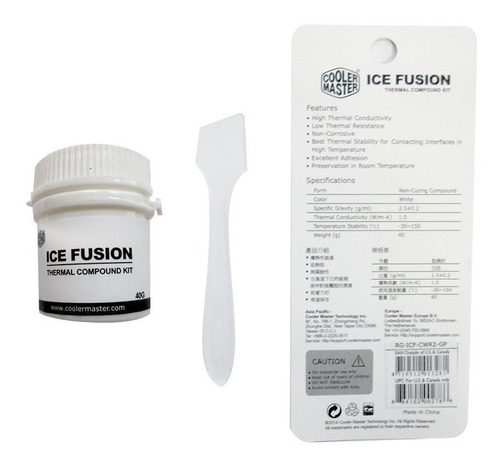 Pasta Termica Cooler Master Ice Fusion 40g Rg-icf-cwr2-gp