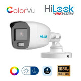 Camara Seguridad Hilook 2mp 2.8mm Colorvu Metal Ir20mts 