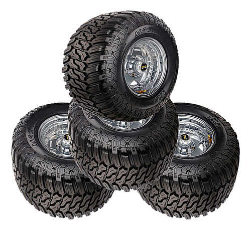 4 Llantas Mud Trac Maxtrek Medida Lt235/75r15 101q