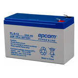 Bateria Pila Recargable 12v 9ah Agm/vrla Epcom Pl912 Epcom 