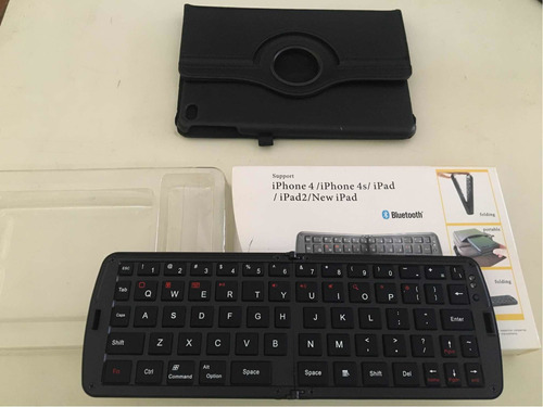 Mini Teclado Bluetooth Plegable S/u En Caja Folding Keybo