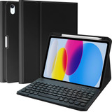 Coo Funda P/ iPad De 10.ª Generación Con Teclado 10.9