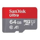 Sandisk Ultra Micro Sd 64 Gb - 98 Mb/s Tarjeta De Memoria